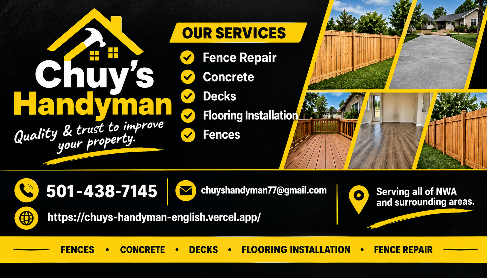 Chuy's Handyman logo